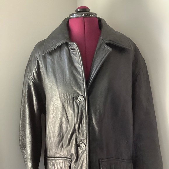🎉HP🎉 BLUELINE & COMPANY Leather Jacket🧥 - Picture 3 of 8